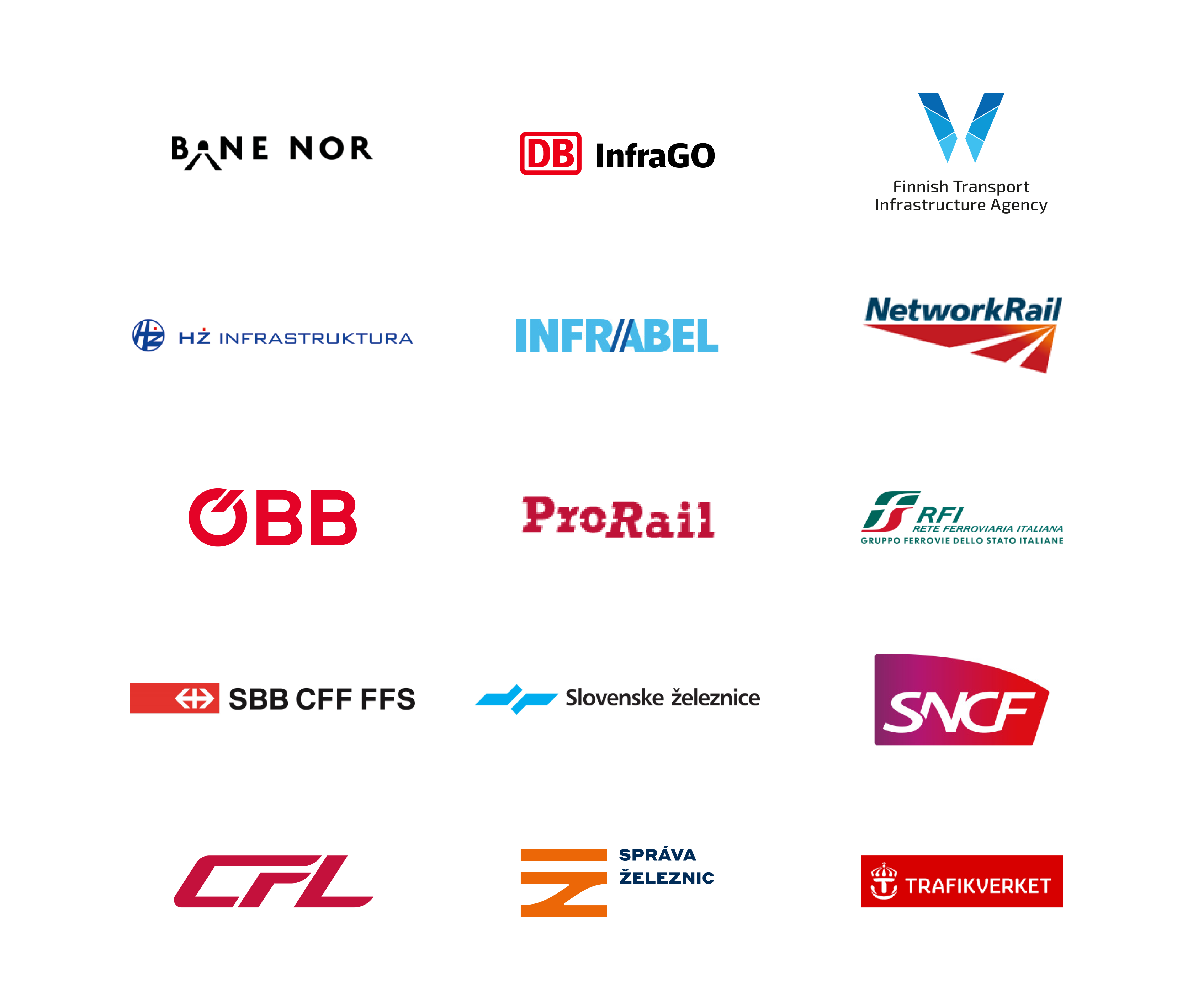 EULYNX Member Logos
