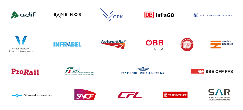 EULYNX Members logos